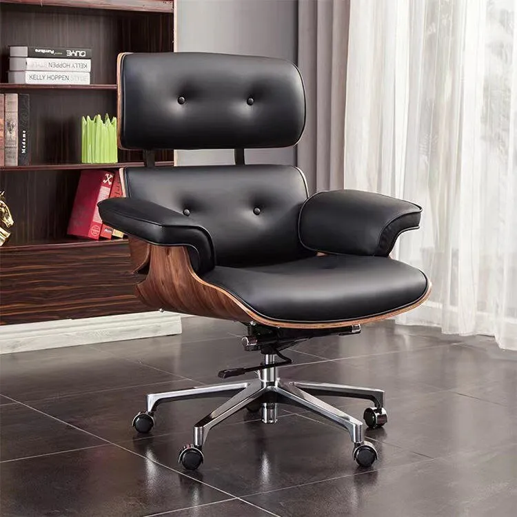 High-Quality Modern Leather Office Chair, Comfortable and Rotating