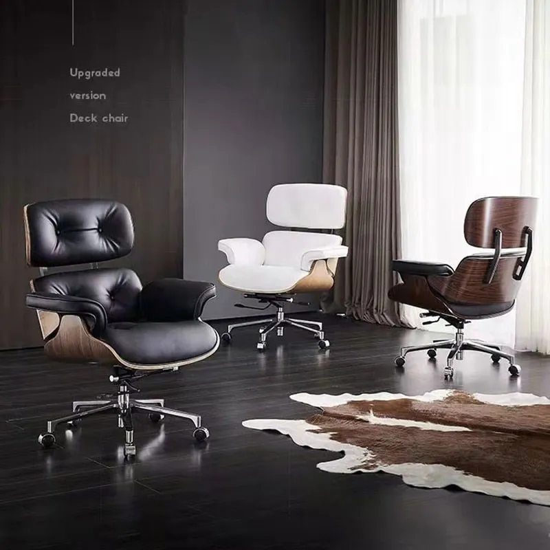 High-Quality Modern Leather Office Chair, Comfortable and Rotating