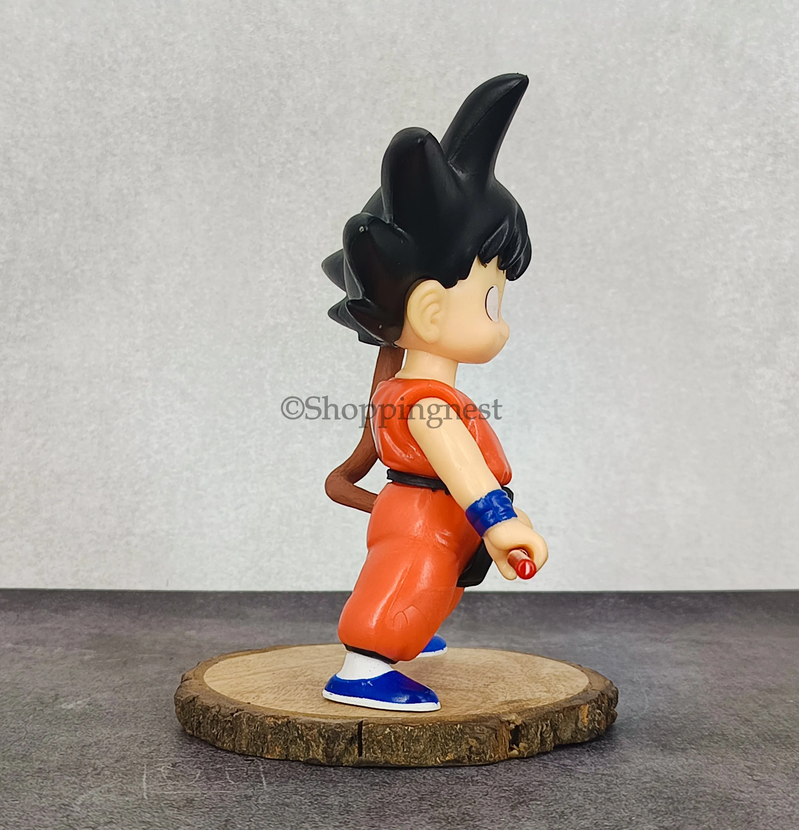 high quality PVC Kids Toy model Statues Anime figura Dragon Balls Q version Cartoon Goku Action Figures | 15.5 CMS |