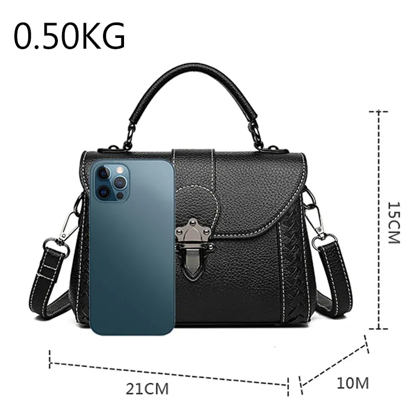 High Quality Vintage Crossbody Leather Handbags