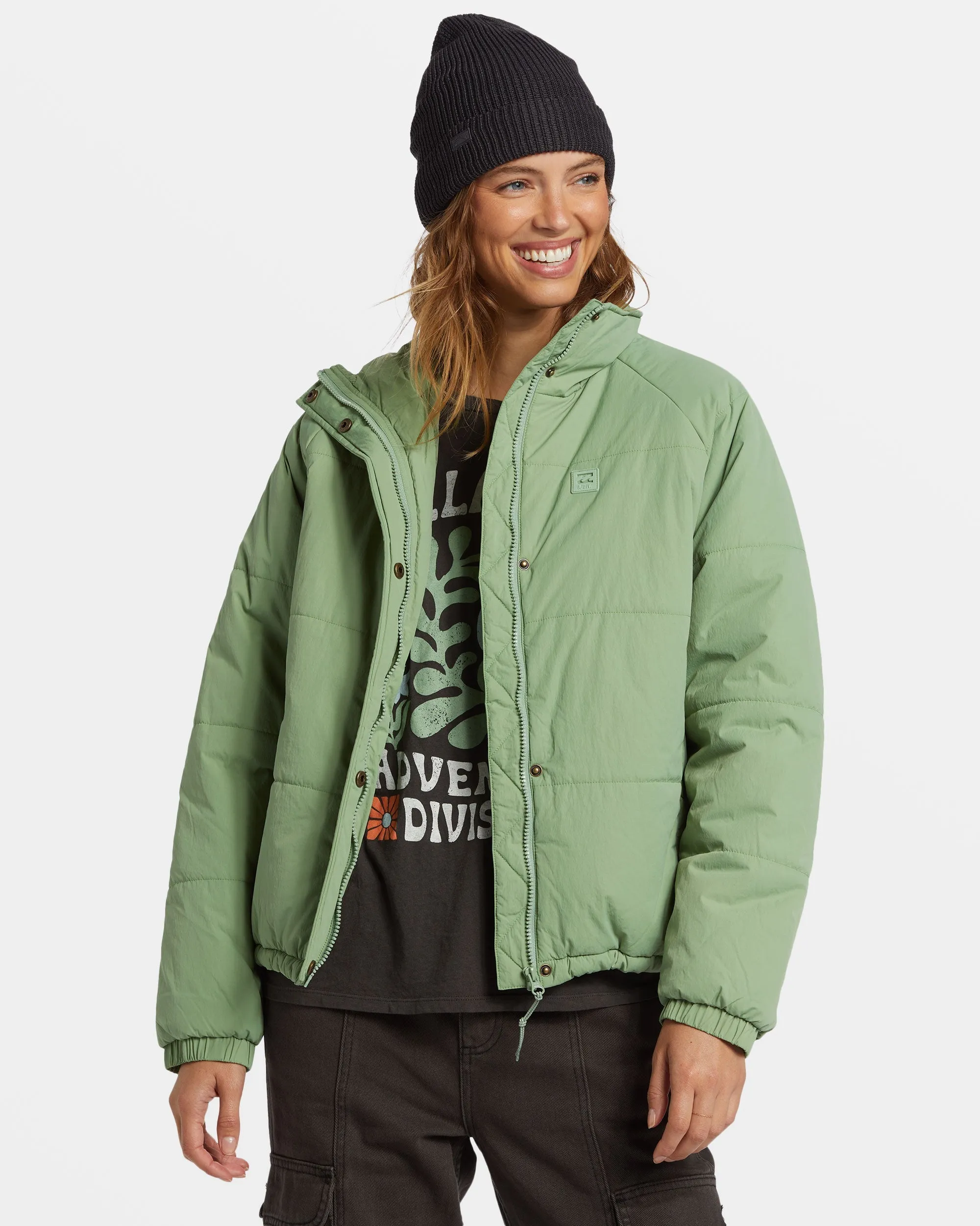 High Route Puffer Jacket - Salty Sage