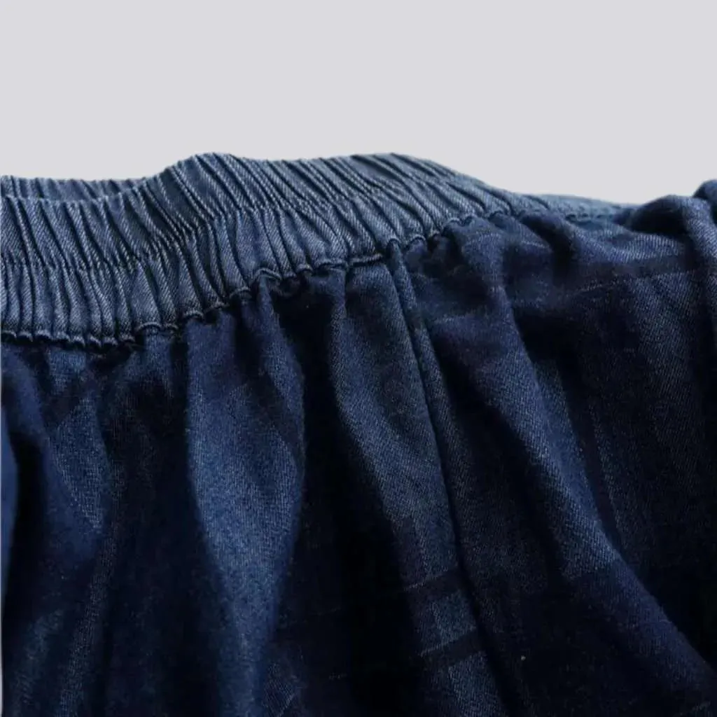 High-waist denim skirt
 for ladies