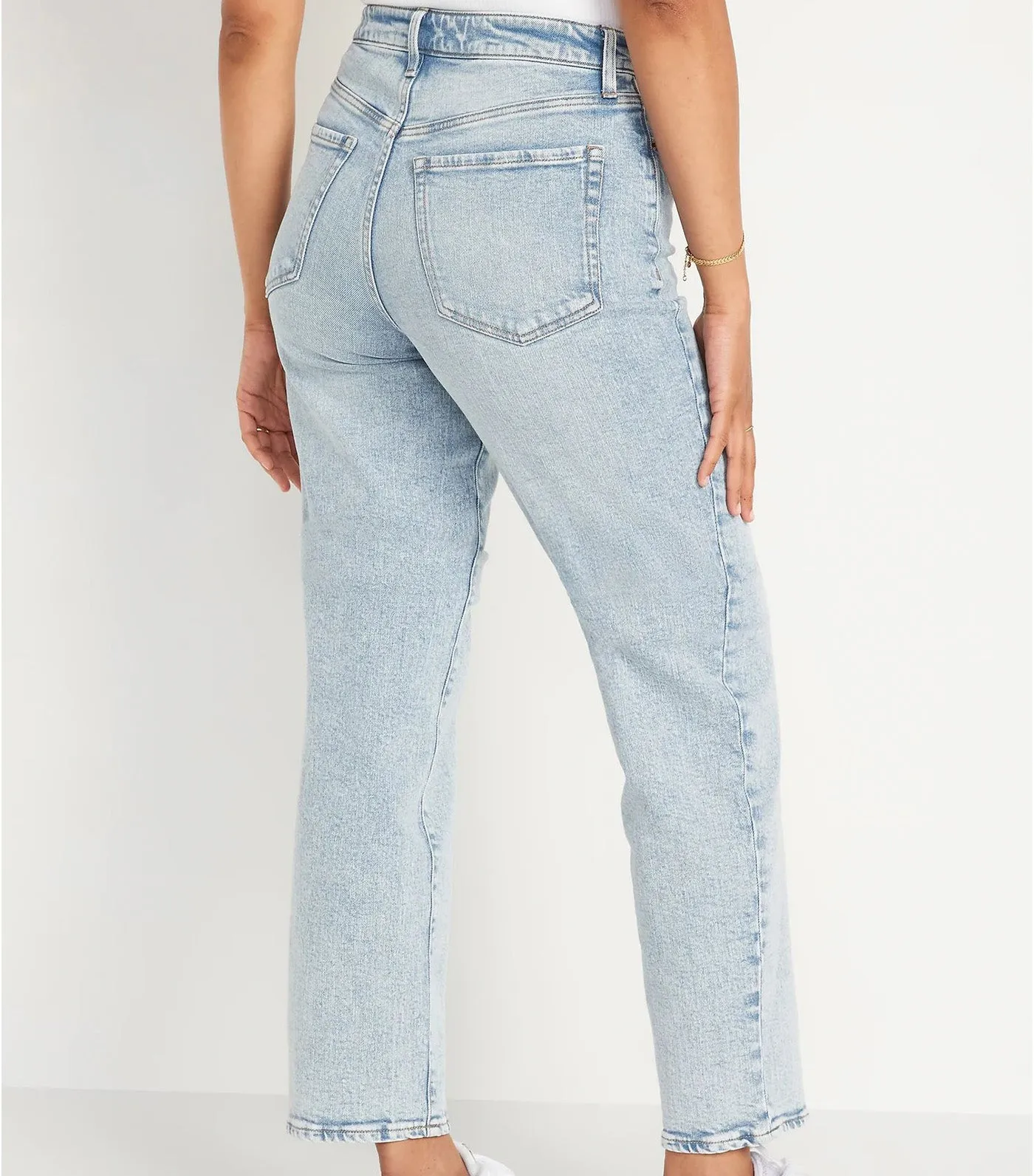 High-Waisted OG Loose Jeans For Women Nessa Clean