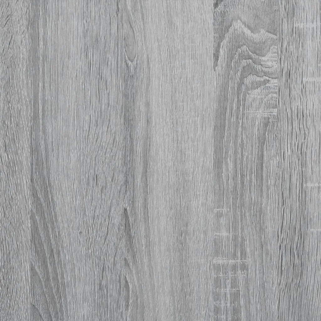 Highboard Grey Sonoma 50x41x185 cm Engineered Wood