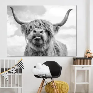 Highland Cow Canvas Prints (75x100cm)