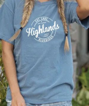 Highlands Eat Cake Vintage Logo Tshirts & Tanks