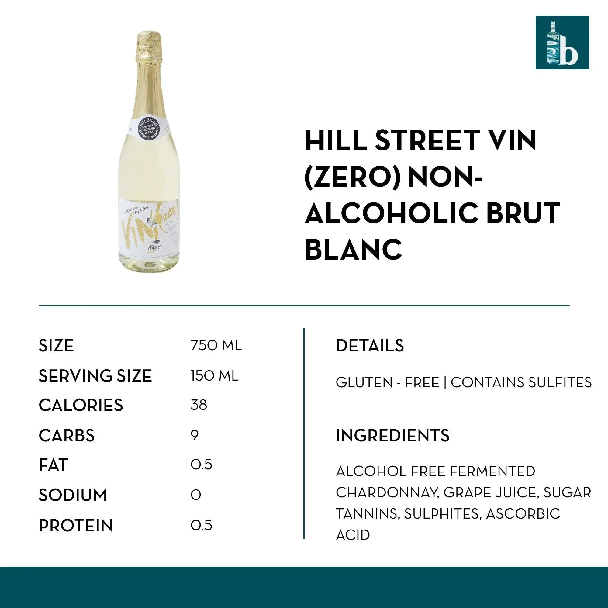 Hill Street Vin (Zero) Non-Alcoholic Brut Blanc