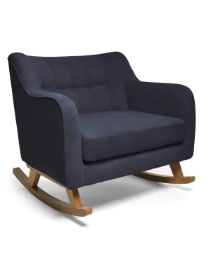 Hilston Cuddle Chair - Navy Woven