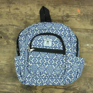 Himalayan Hemp Backpack - Blue Diamond