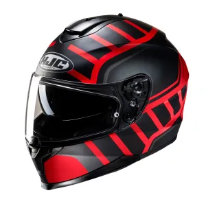 HJC C70N Holt MC1SF Red Motorcycle Helmet