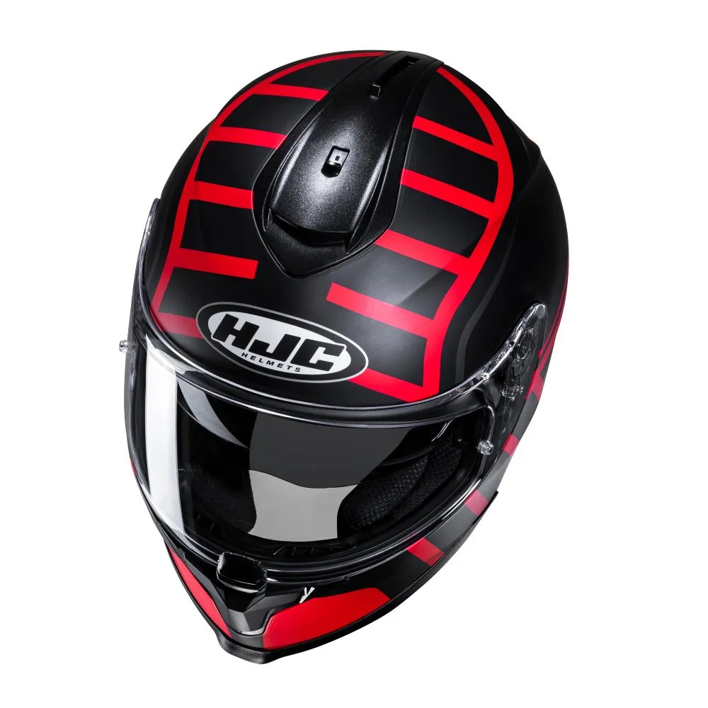 HJC C70N Holt MC1SF Red Motorcycle Helmet