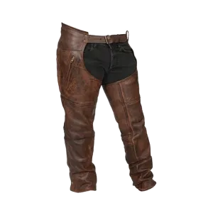 HM814VB Vintage Brown Chaps