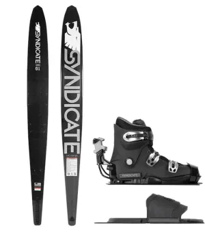 HO Syndicate Works 01 Slalom Ski with Syndicate Hardshell &  Fixed RTP