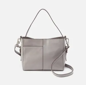 Hobo Render Small Crossbody in Light Grey