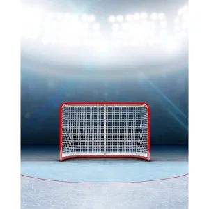 Hockey Goal Printed Backdrop