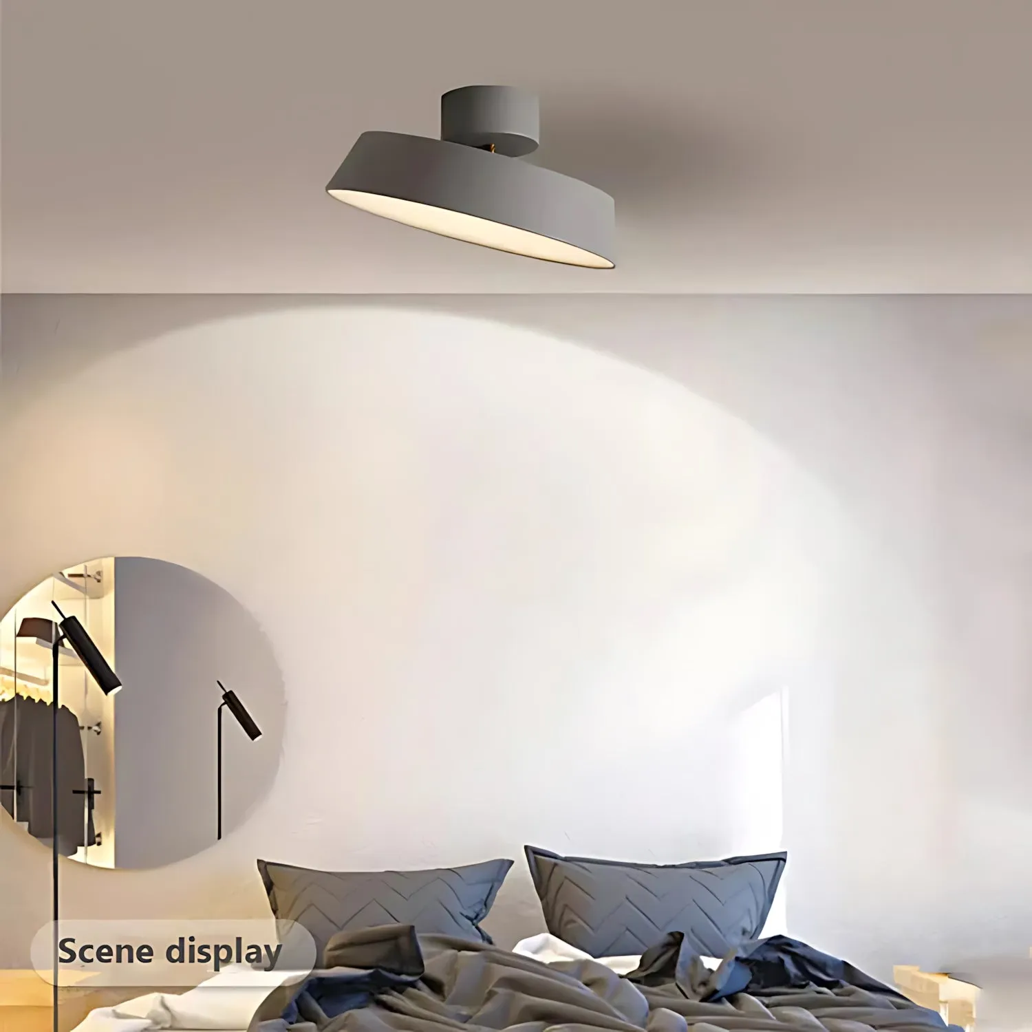 Hohenstein - Adjustable Rotating LED Ceiling Lamp for Modern Spaces