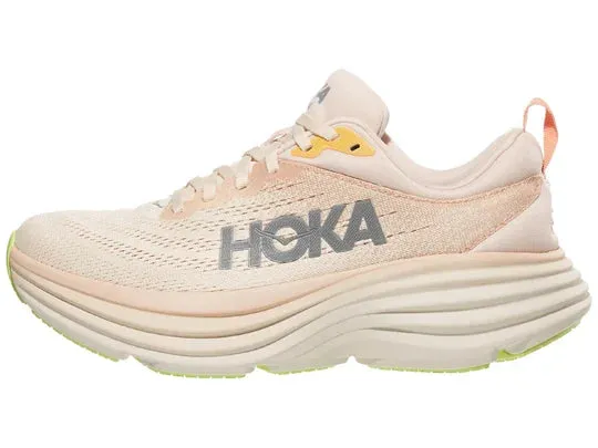 Hoka | Bondi 8 | Women's | Cream/Vanilla