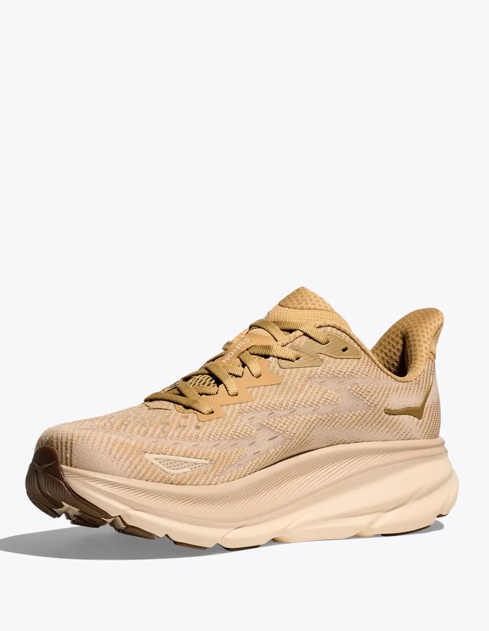 Hoka Clifton 9 Marrones Hombre