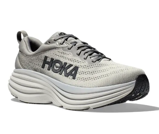 Hoka One One Bondi 8 Men's - Sharkskin/Harbor Mist