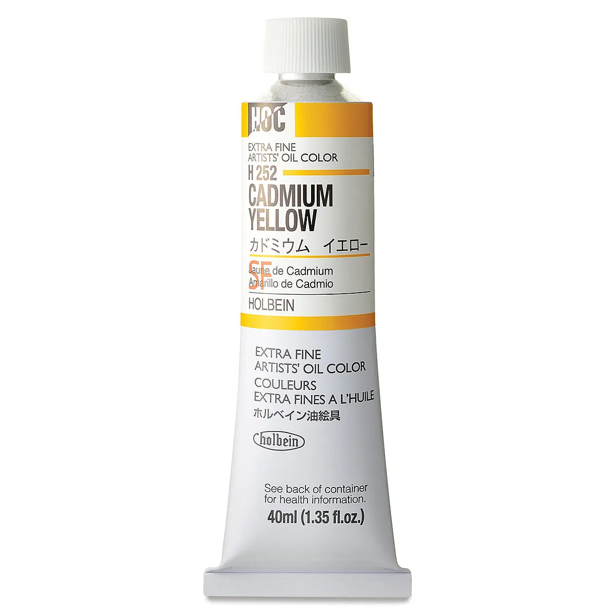 Holbein Artists Oil Colors Cadmium Yellow 40Ml