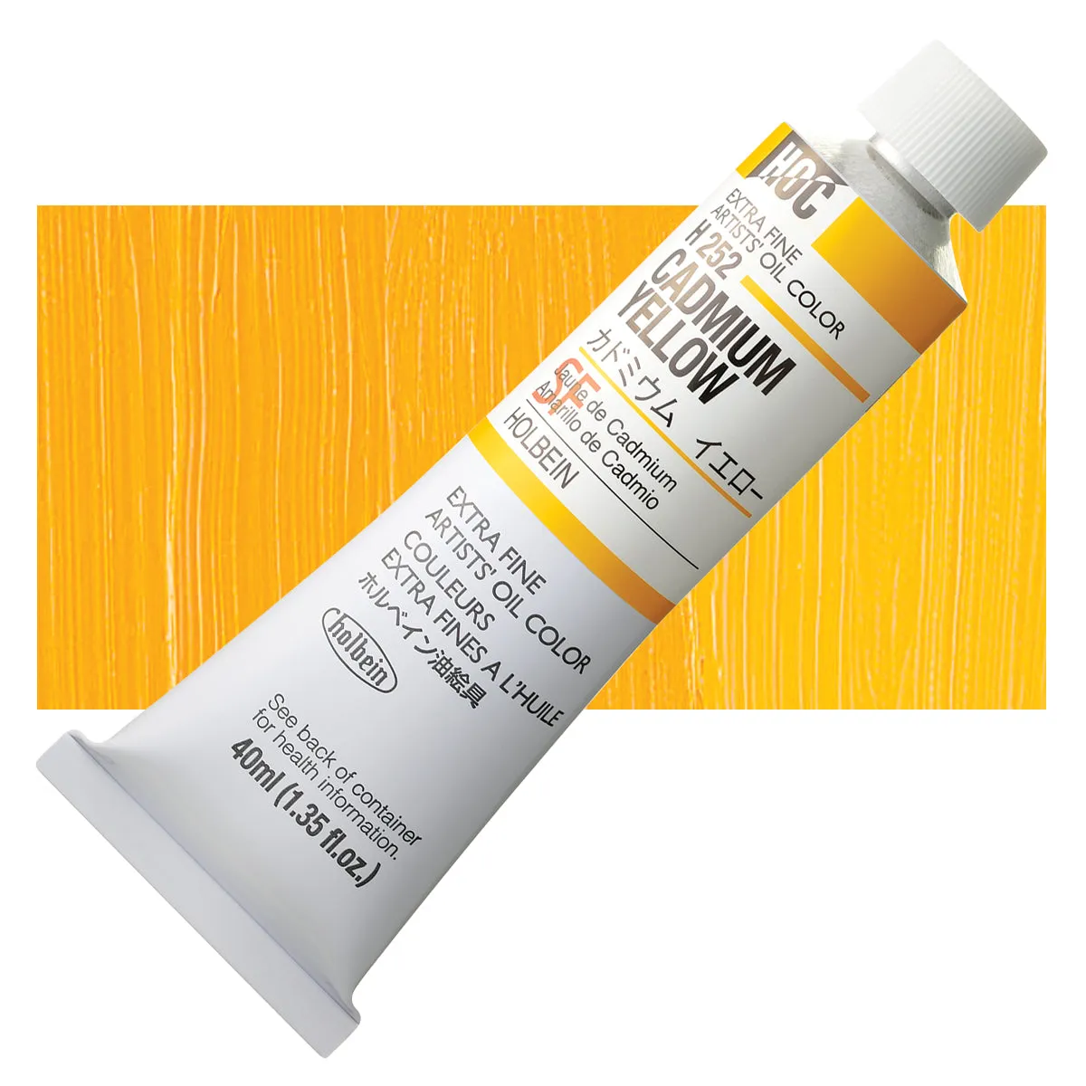 Holbein Artists Oil Colors Cadmium Yellow 40Ml