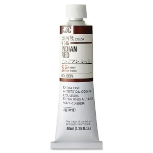 Holbein Artists Oil Colors Indian Red 40Ml