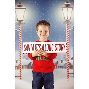 Holiday Gates Printed Backdrop