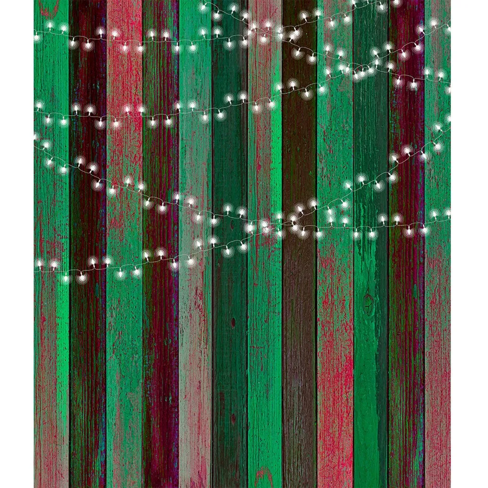 Holiday Lights Printed Backdrop