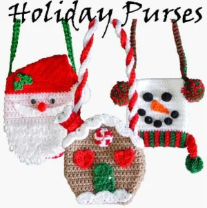 Holiday Purse Set 1 Crochet Pattern