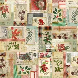 Holidays Past | Collage Multi 108" Quilt Backing by Tim Holz for Free Spirit | QBTH012.MULTI