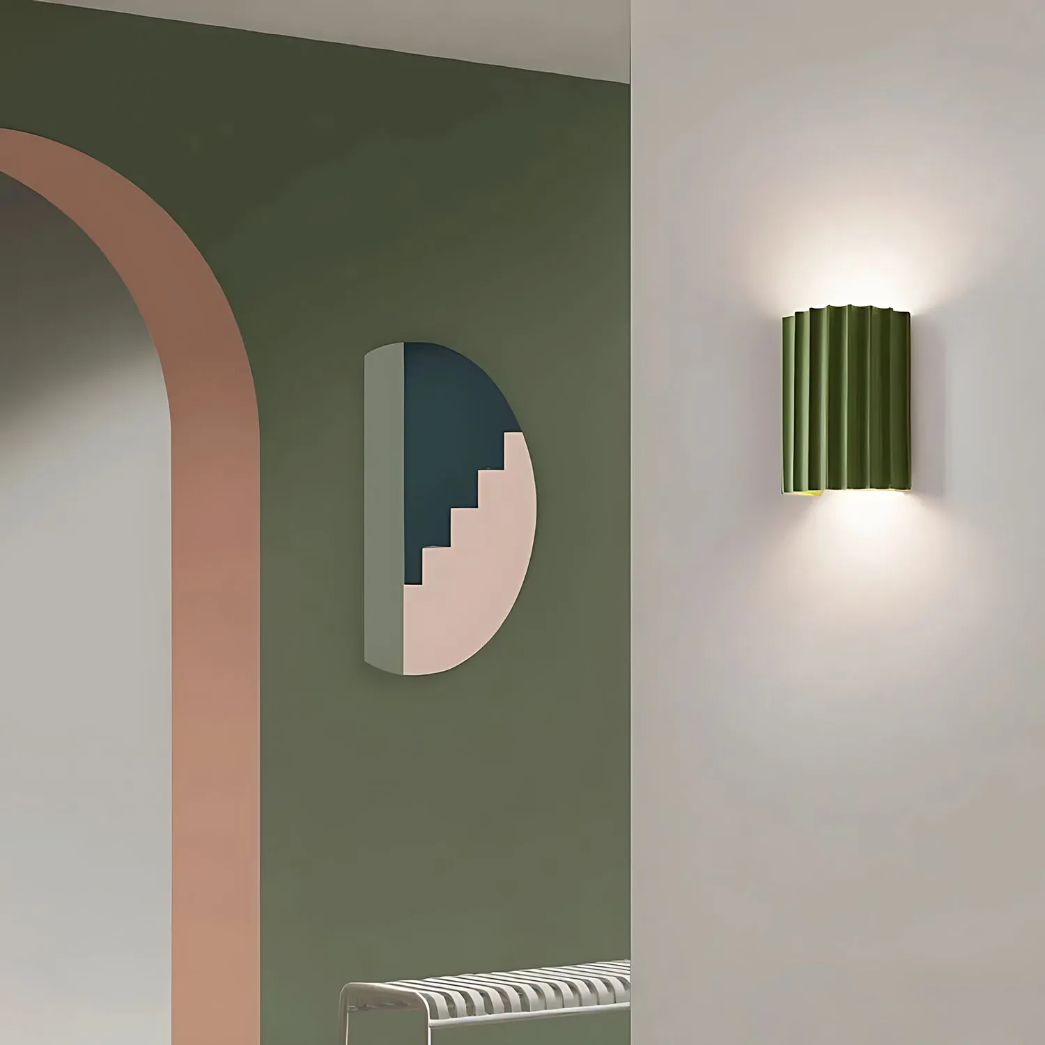 Hollentau - Modern Resin Wall Sconce