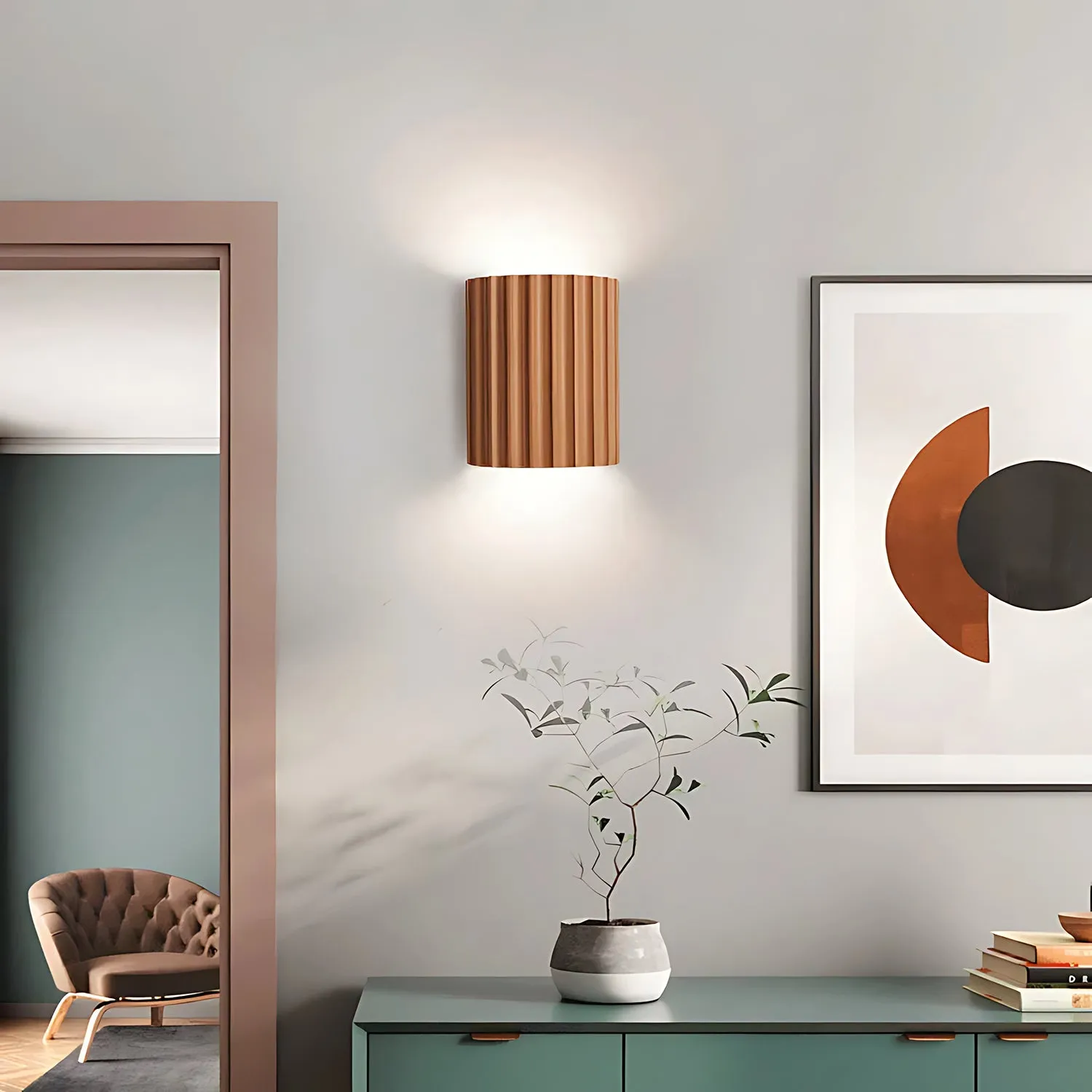 Hollentau - Modern Resin Wall Sconce