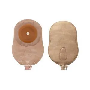 Hollister Premier One-Piece Urostomy Pouch, Flat Flextend Skin Barrier, Cut-to-Fit up to 2-1/2", Beige