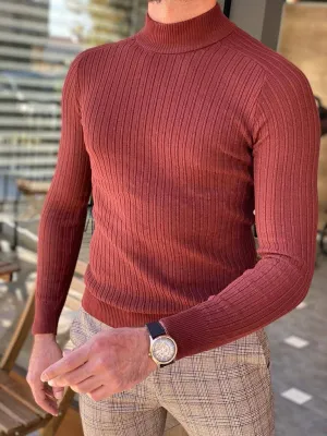 Hollo Half Camel Turtleneck