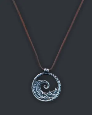 Hollow Wave Pendant