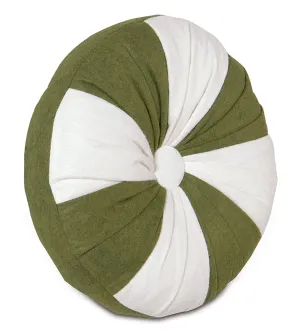 Holly Mint Round Decorative Throw Cover 14Dx2