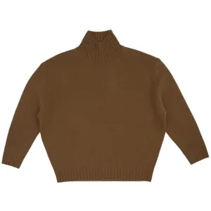 HOLMM Camel Ewii Wool Knit Jumper