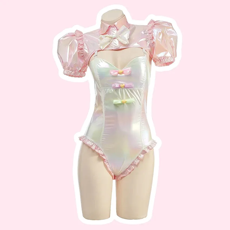 Holographic Overdose Maid Adult Onesie