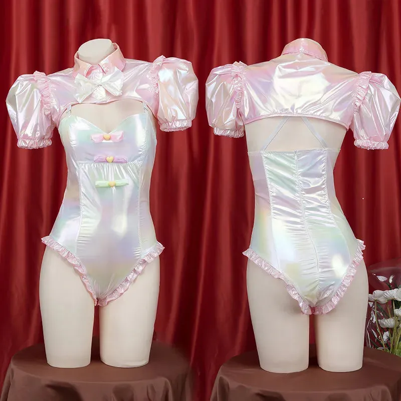 Holographic Overdose Maid Adult Onesie