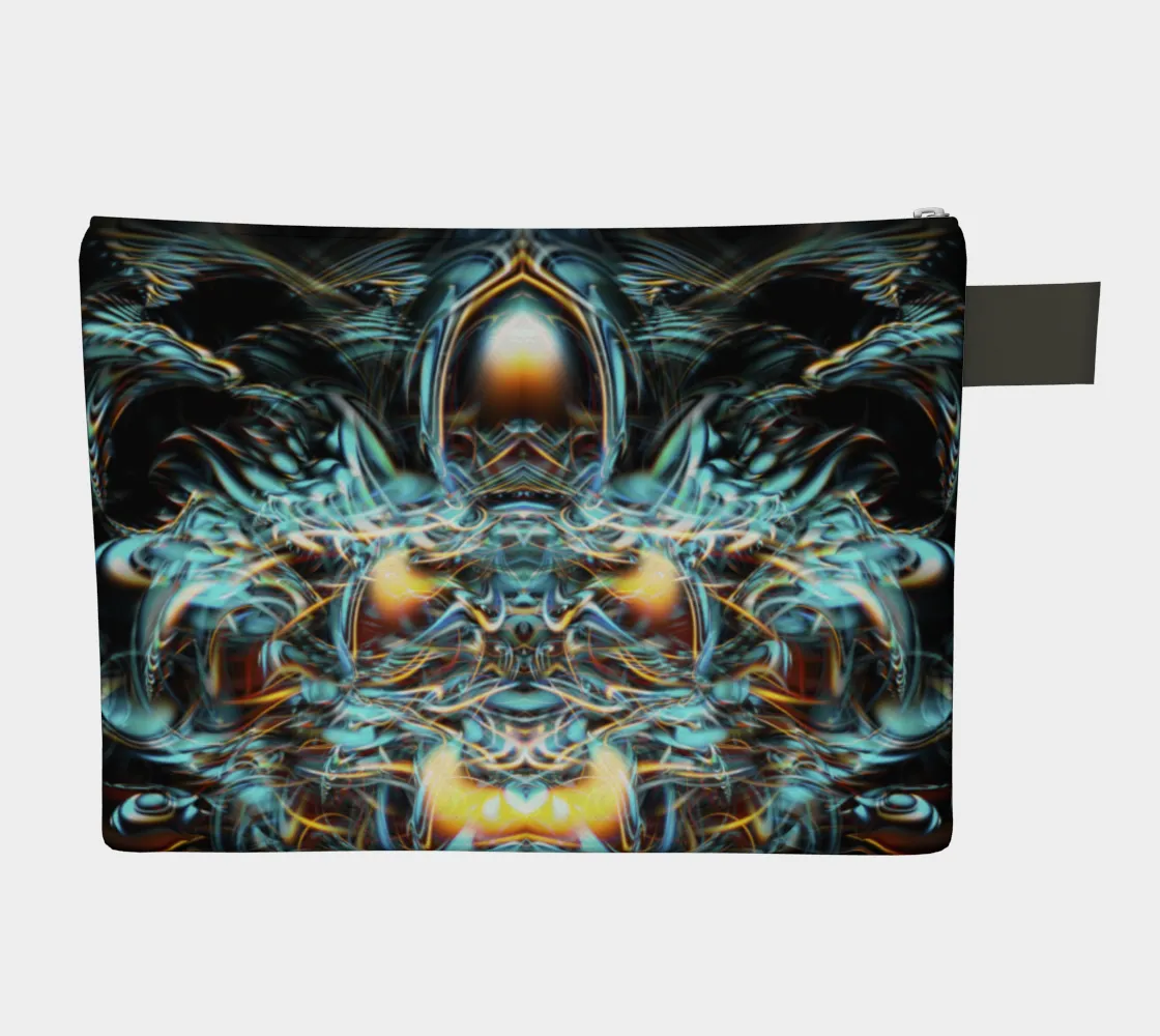 HOLOMORPHIC ZIPPER POUCH