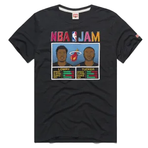 Homage Miami HEAT Mashup Kyle Lowry & P.J. Tucker NBA Jam Tee