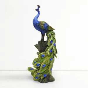 Home Centre Corsica Textured Peacock Figurine