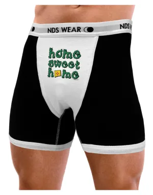 Home Sweet Home - New Mexico - Cactus and State Flag Mens Boxer Brief Underwear by TooLoud