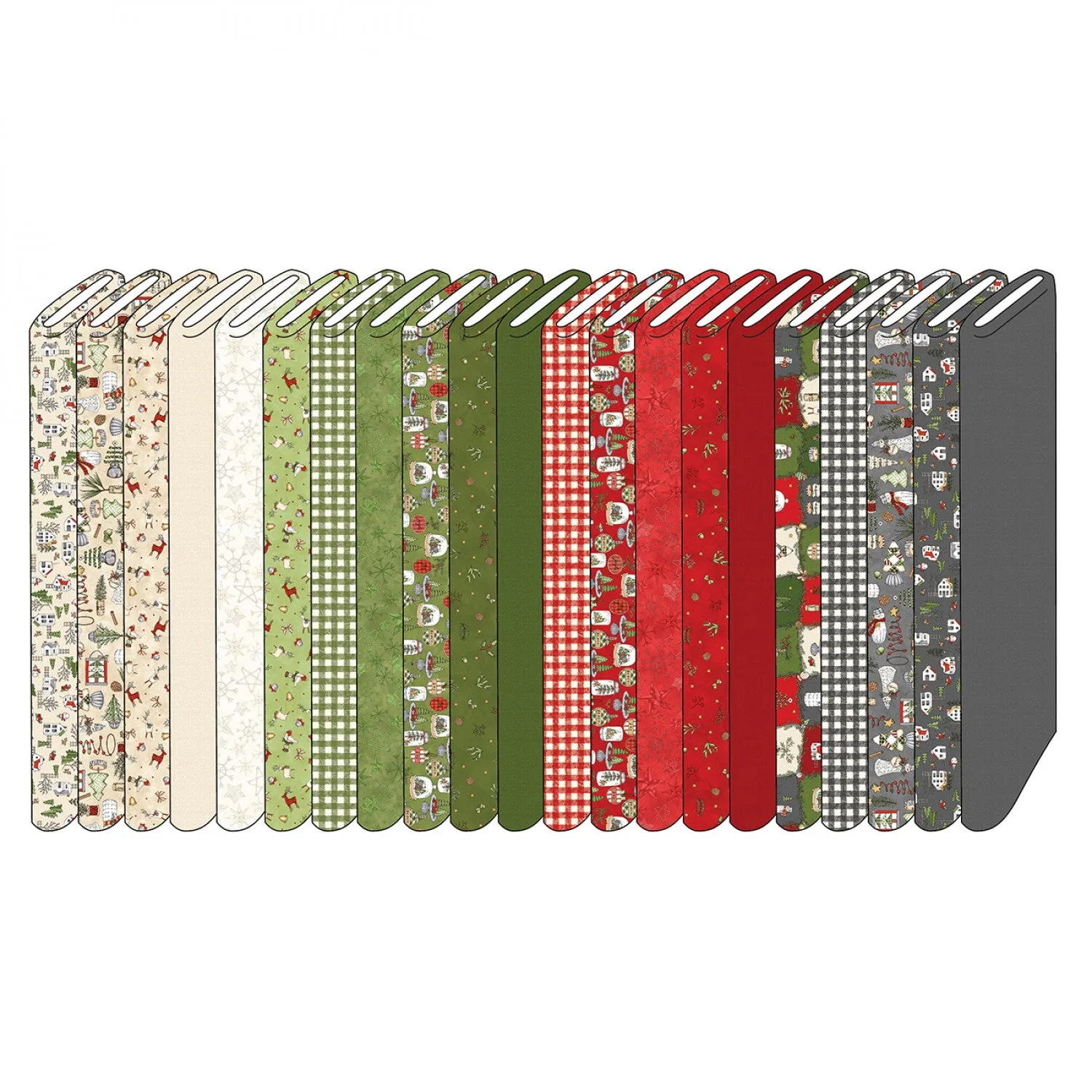 Homemade Holidays | Plaid - Multi by Kris Lammers for Maywood Studio | MAS10550-Z