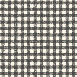 Homemade Holidays | Woven Check - Grey by Kris Lammers for Maywood Studio | MAS10557-K