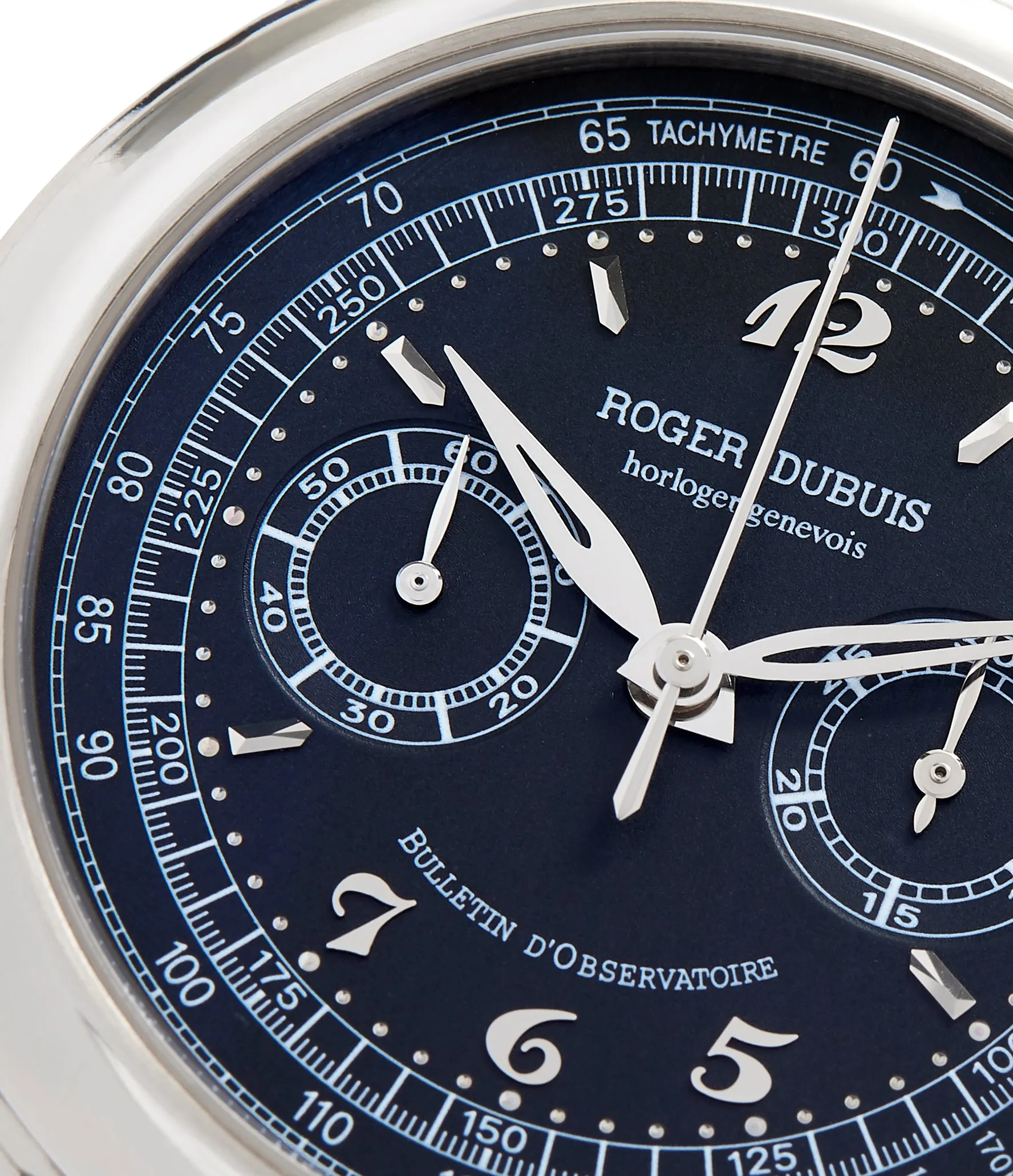 Hommage Chronograph Monopoussoir | White Gold