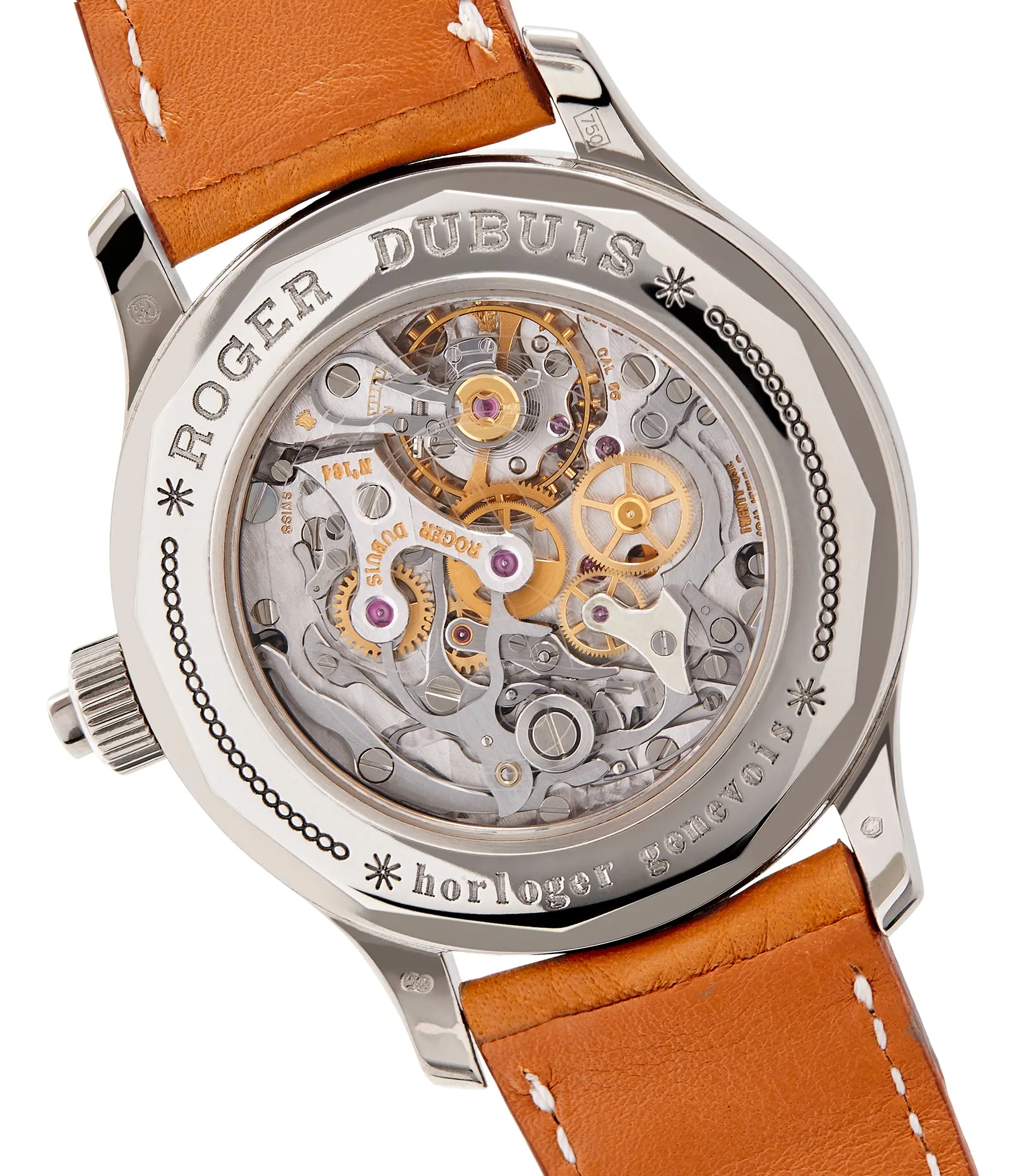 Hommage Chronograph Monopoussoir | White Gold