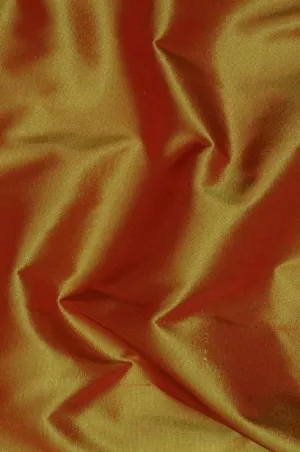 Honey Gold Taffeta Silk Fabric