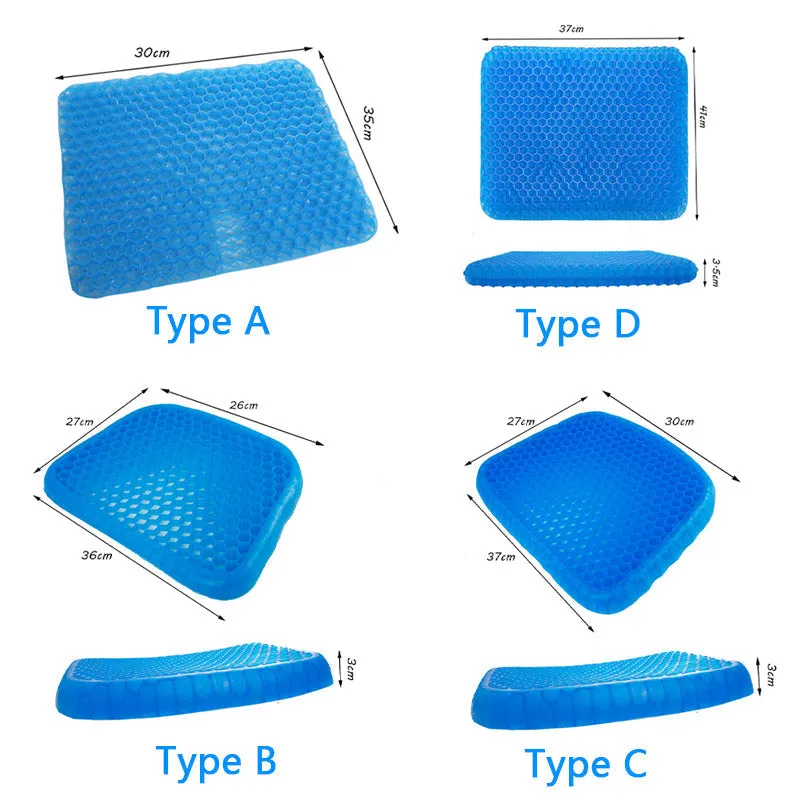 Honeycomb Breathable Sitting Gel Cushion