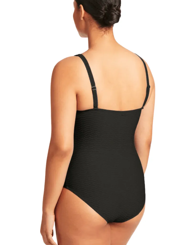 Honeycomb Cross Front Multifit One Piece